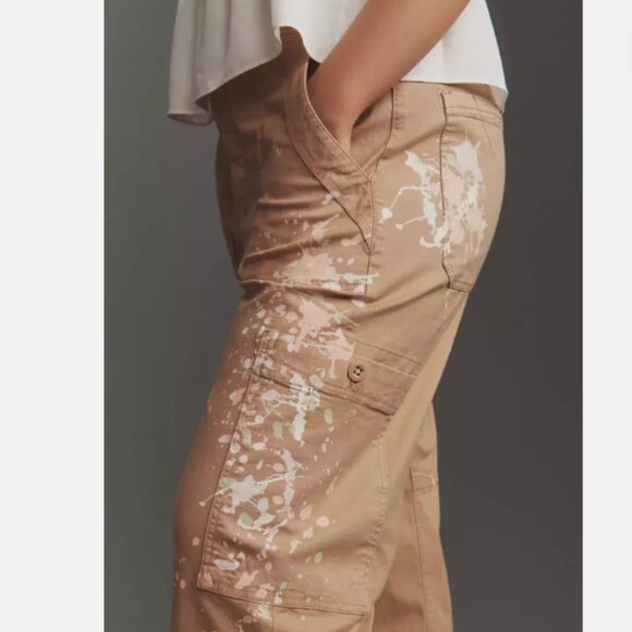 Brand New Pilcro Millie Low-Slung Barrel Pants - Picture 8 of 16